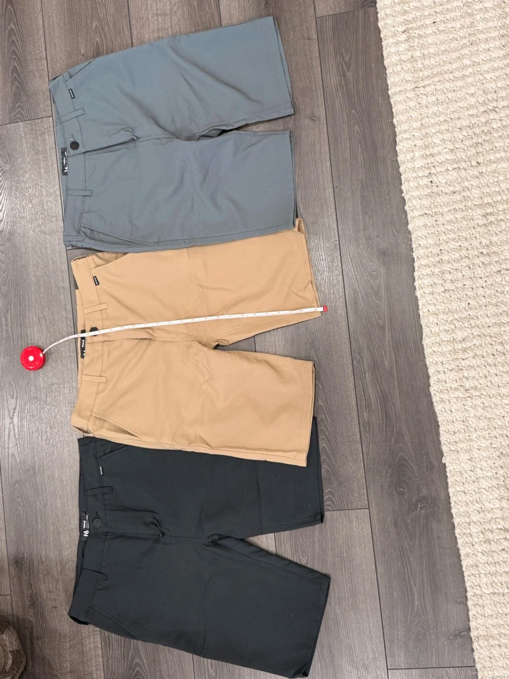 3- Hurley Nike Dri-Fit performance shorts size 16 bundle nwt